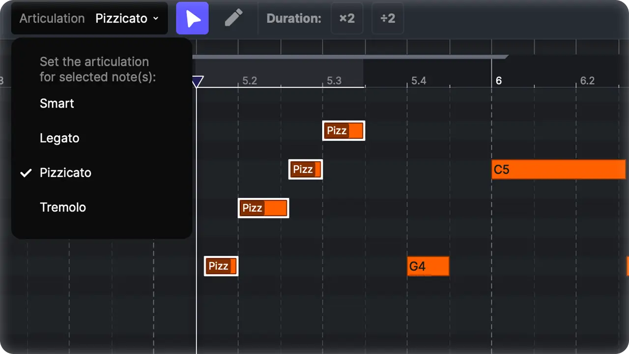 Articulation Controls